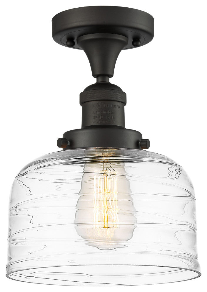 Innovations 517-1CH-OB-G713-LED 1-Light Semi-Flush Mount, Oil Rubbed Bronze