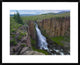 North Clear Creek Waterfall Cascading Down Cliff, Colorado, 30"x24"