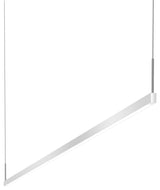 Sonneman 2818-6-J20 Thin-Line 72"W Linear Pendant - Bright Satin Aluminum