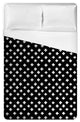 Black Swiss Cross King Duvet Cover