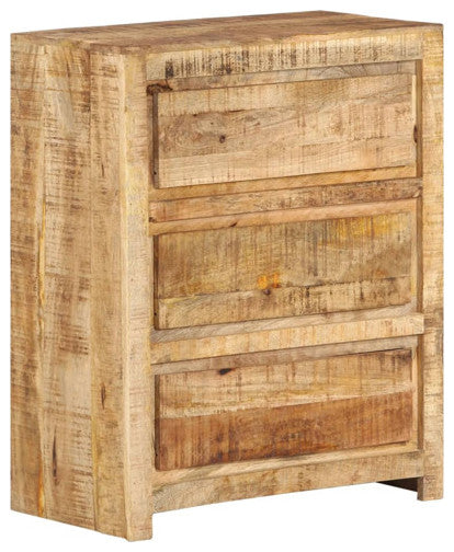 vidaXL Drawer Cabinet Chest of Drawers Sideboard Storage Solid Wood Mango