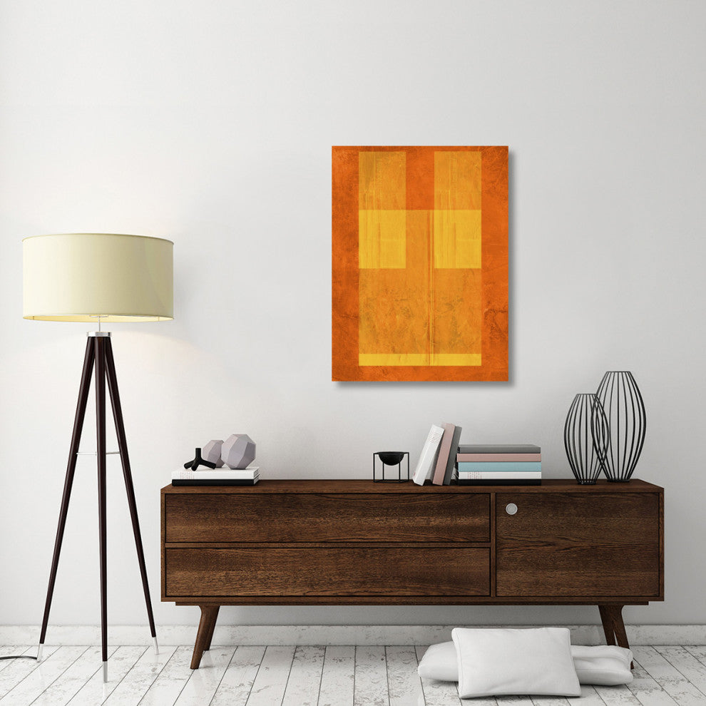 "Orange Paper 1" Fine Art Print