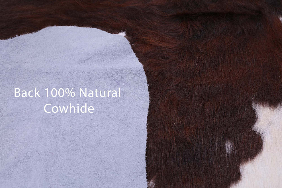 Natural Cowhide Rug 7' 0" X 6' 1" C1719