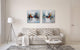 Romance I- Decor in Abstract Paintings, Modern Hand Painted Canvas Art
