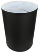 Fenchel Shades 11"x11"x15" Spider Attachment Drum Lamp Shade, Linen Black