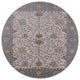 Ahgly Company Indoor Round Mid-Century Modern Area Rugs, 4' Round