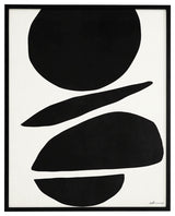 Cercola Canvas Wall Art with Black Frame