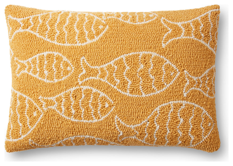 Loloi P0908 Yellow 16" x 26" Cover Only Pillow