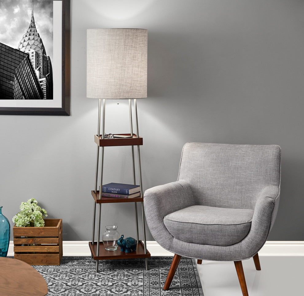 Henry AdessoCharge Shelf Floor Lamp