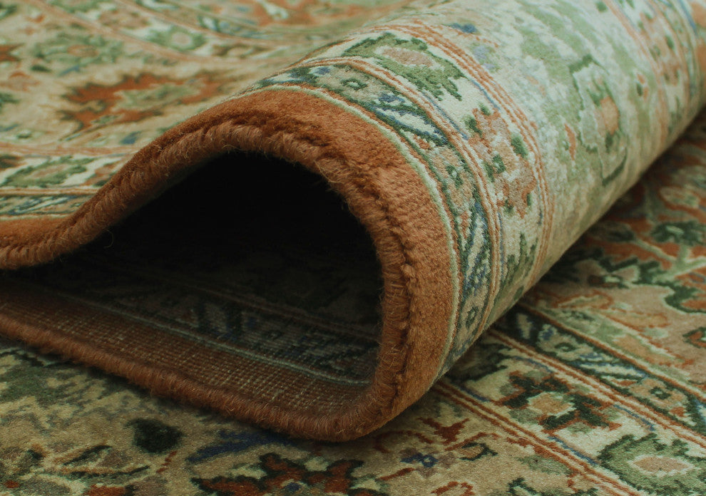 Pak-Persian Lahore Rust Rug, 6'1x9'1