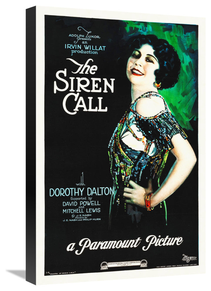 "The Siren Call" Stretched Canvas Giclee by Hollywood Photo Archive, 16"x24"
