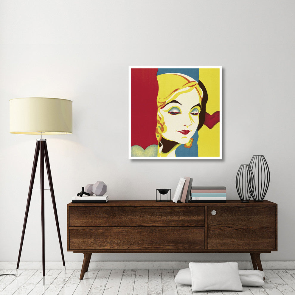 "Vintage Film Posters: Seduction "Erotik" - Detail" Print, 38"x38"