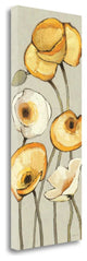 "Jaune Gris Panel I" By Shirley Novak, Giclee Print on Gallery Wrap Canvas