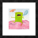 "Alien Friend Number 1" Framed Digital Print by Skip Teller, 18"x18"