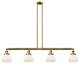 Innovations Lighting 214-Bb-G171-Led 4 Light Dimmable Led Island Light