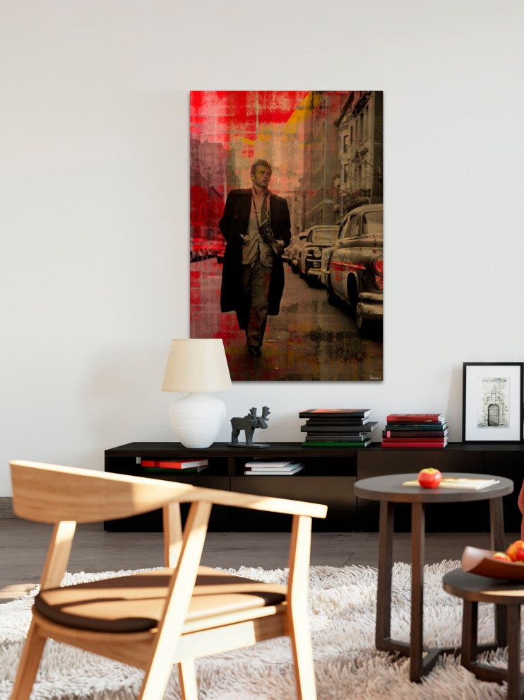"James Dean -" Fine Art Canvas Print, 12"x18"