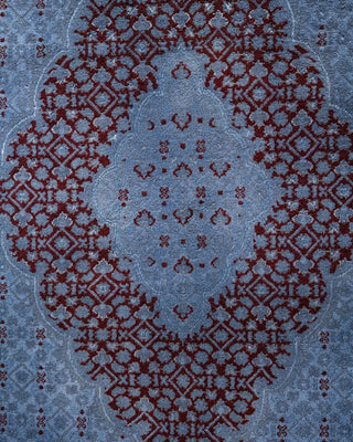 Fine Vibrance, One-of-a-Kind Hand-Knotted Area Rug Gray, 6'2"x9'4"