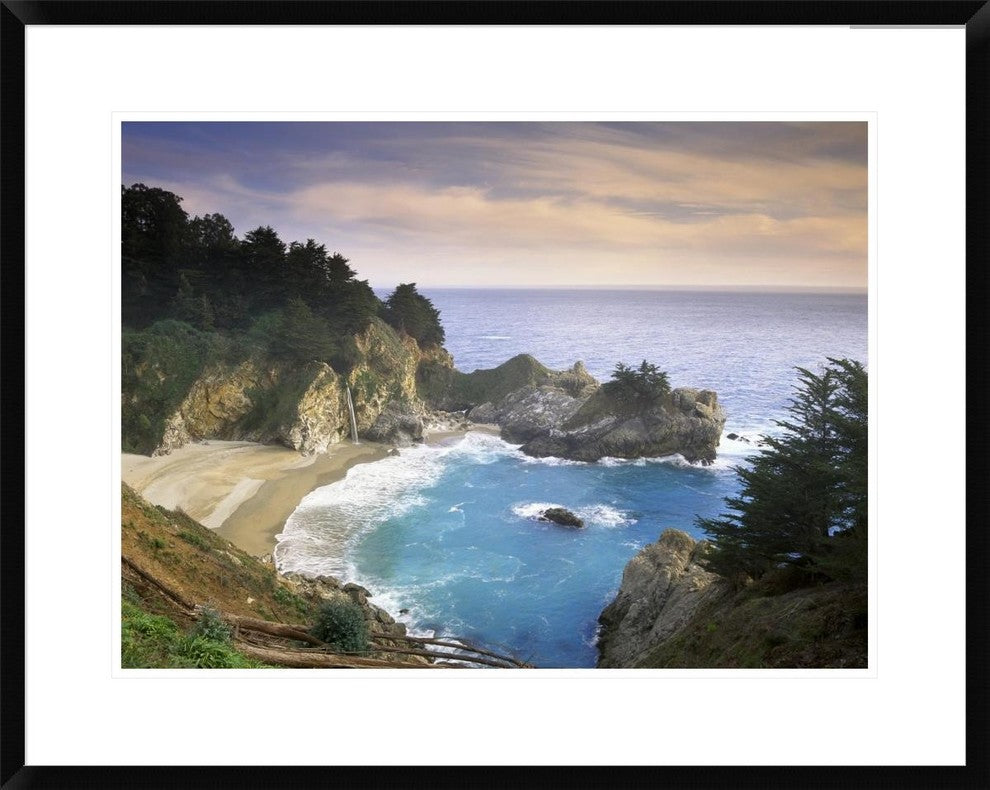 Mcway Cove and Mcway Falls, Julia Pfieffer-Burns State Park, California, 30"x24"
