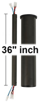 Monte Carlo DRM36BZ 36" Minimalist Downrod, Bronze