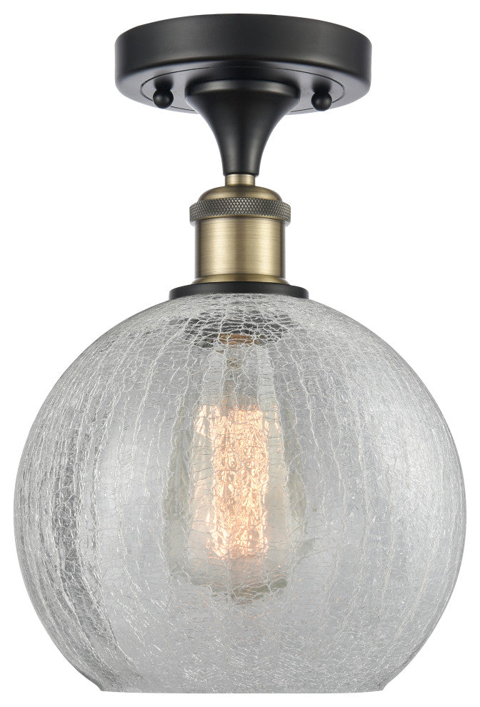 Innovations Lighting 516-1C-BAB-G125-8-LED 1 Light 8" Semi-Flush Mount