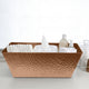 nu steel Copper Hammered Large Bin