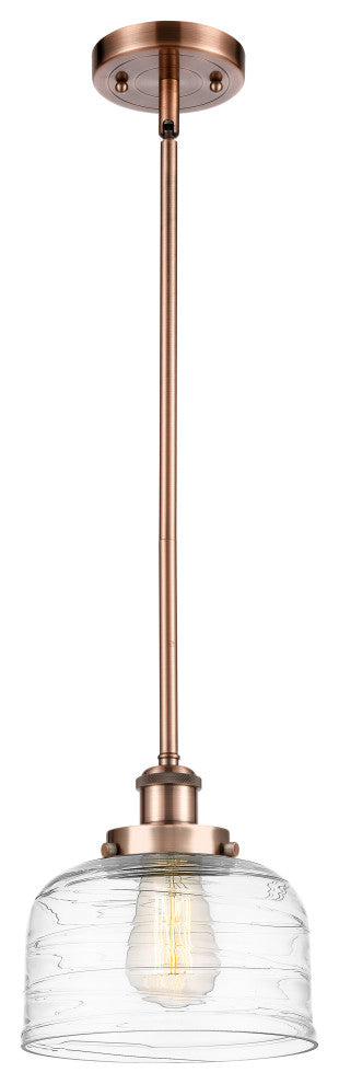 Innovations 916-1S-AC-G713-LED 1-Light Mini Pendant, Antique Copper