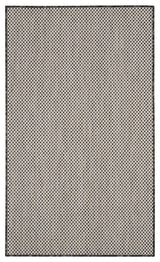 Nourison Courtyard 3' x 5' Ivory Charcoal Modern Area Rug