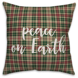 Better Not Pout, Gray 18x18 Throw Pillow Cover