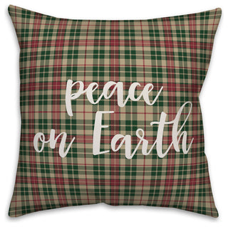 Better Not Pout, Gray 18x18 Throw Pillow Cover