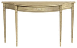 Chester 54" Console Table, Antique Beige