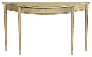 Chester 54" Console Table, Antique Beige