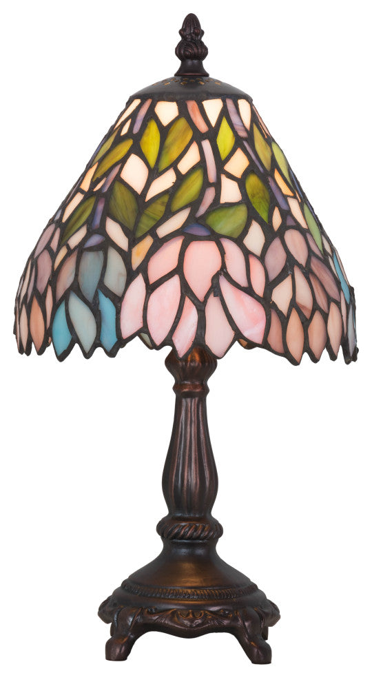 Meyda lighting 27294 14"H Wisteria Mini Lamp