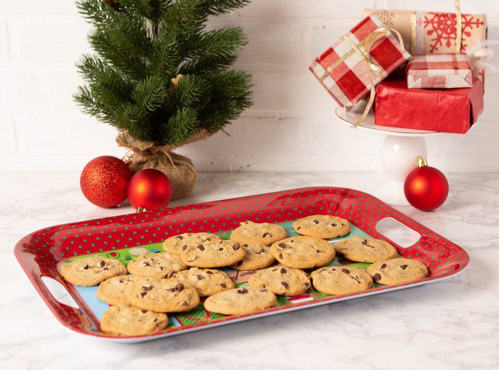 Coast Xmas Melamine Tray, Set of 4