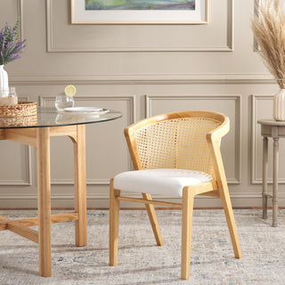Safavieh Edan Dining Chair, Natural/White