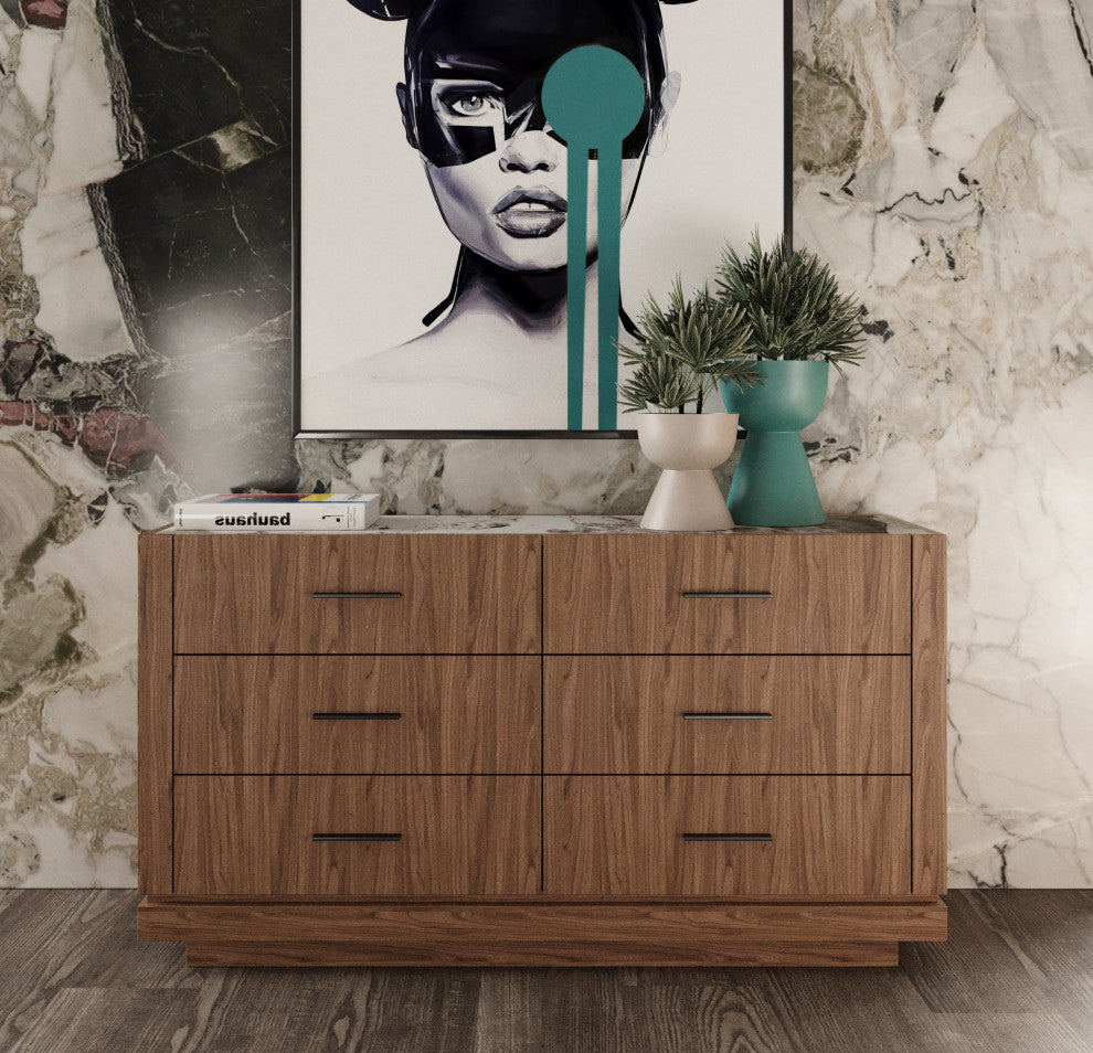Nova Domus Bailey- Modern Walnut Dresser