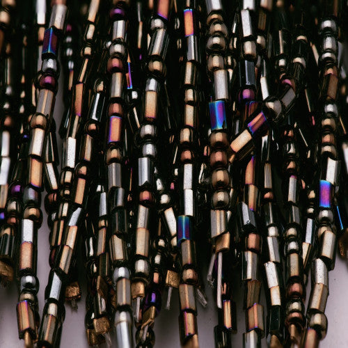 Set of 4 Brown Beaded Spray Napkin Rings