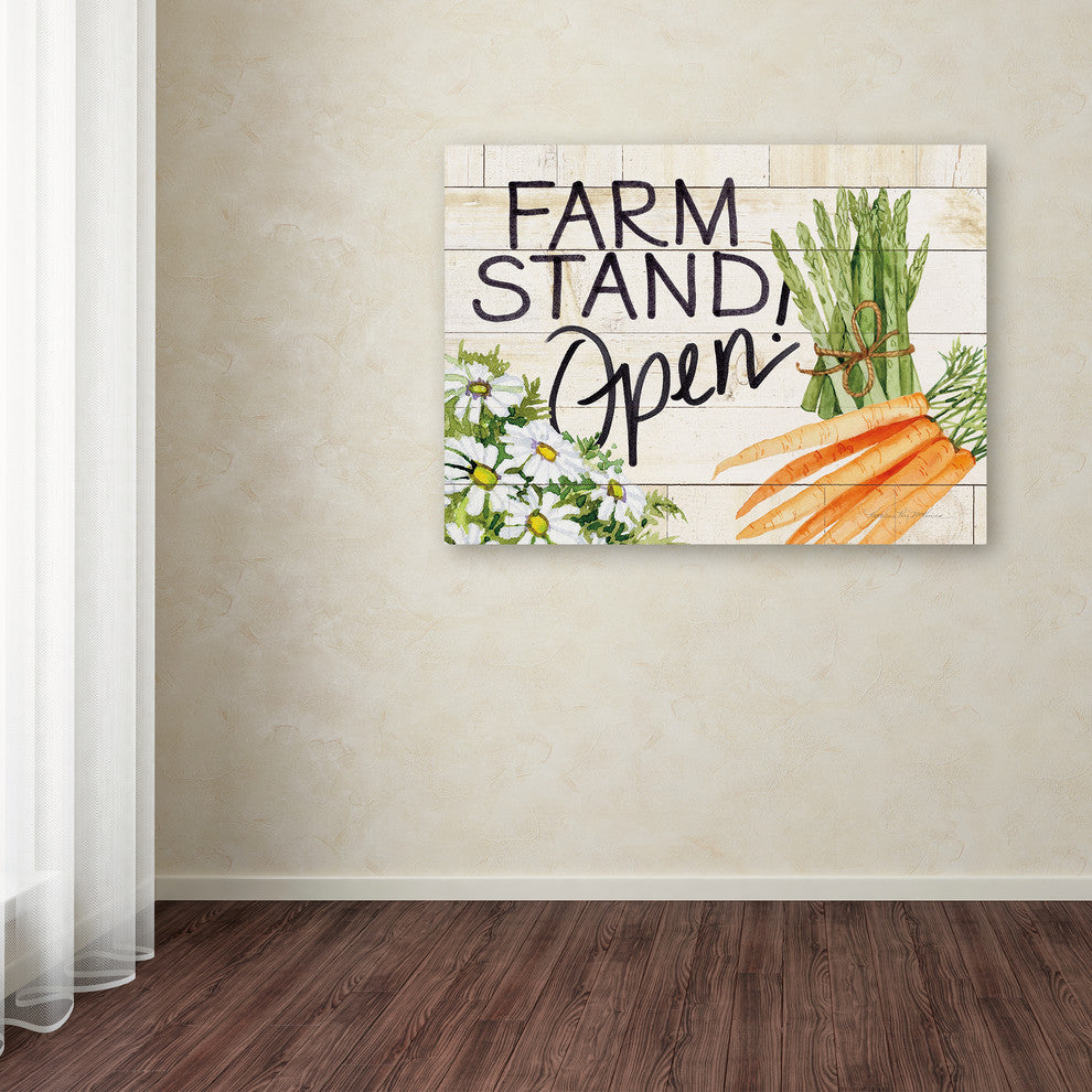 Kathleen Parr McKenna 'Life on the Farm Sign IV' Canvas Art, 19x14