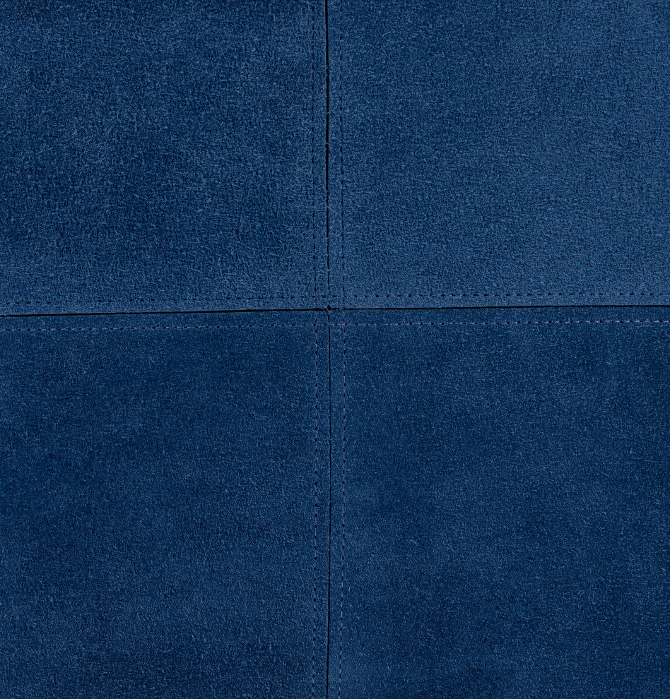 Surya Manitou Navy Pillow Shell With Polyester Insert 20"H X 20"W
