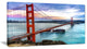 "Golden Gate in San Francisco" Canvas Wall Artwork, 40"x20"