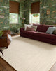 Chris Loves Julia x Loloi Henry Ivory / Dove 8'-6" x 11'-6" Area Rug