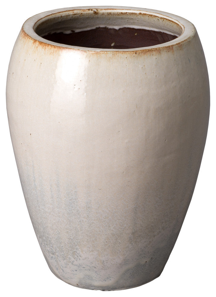 Round Pot, White 17x23