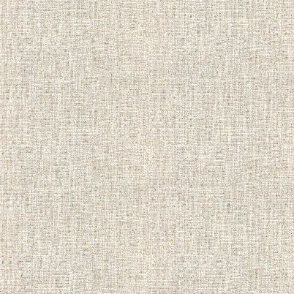 Camelback Wingback Headboard, Linen Talc, Queen