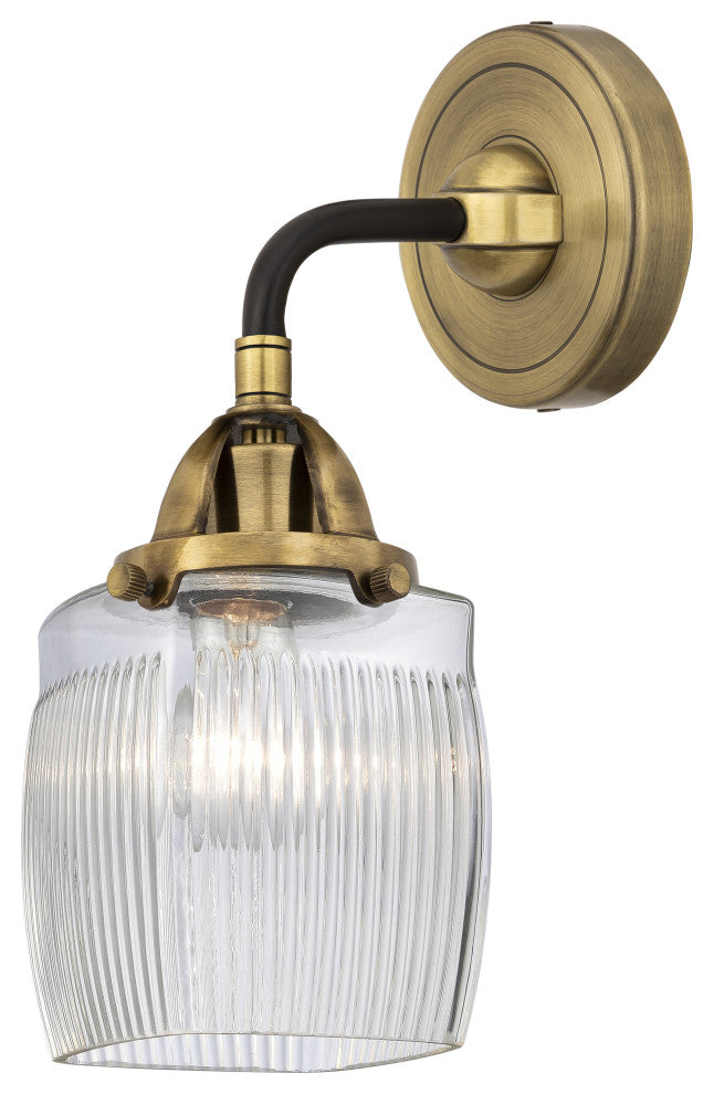 INNOVATIONS 288-1W-BAB-G302-LED 1-Light Sconce Black Antique Brass