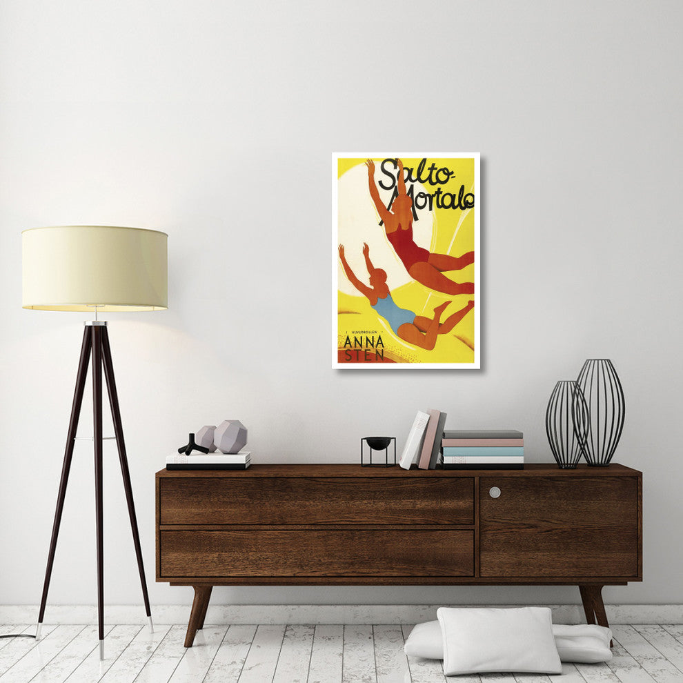 "Vintage Film Posters: Trapeze "Salto Mortale" Paper Print, 26"x38"