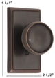 Quaker Privacy set 2-3/8"