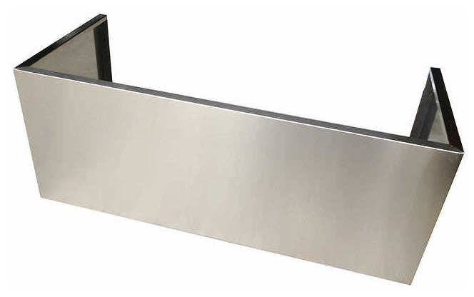 NXR Stainless Steel Range Hood Chimney Cover Extension, 30"