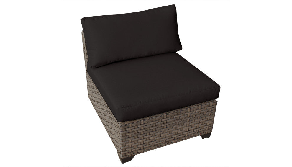 Monterey Armless Sofa Black