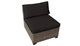 Monterey Armless Sofa Black