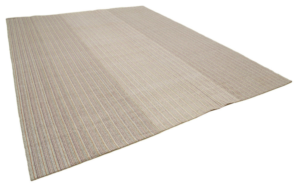 Rug N Carpet - Hand-knotted Turkish 10' 5'' x 13' 3'' Decorative Wool Kilim Rug