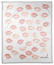 Muah Lips 50x60 Coral Fleece Blanket